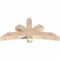 Ekena Millwork Davenport Smooth Timber Gable Bracket, Douglas Fir, 60"W x 30"H x 5 1/2"D x 5 1/2"F, 12/12 Pitch GBW060X30X0606DAV00SDF - alternate 3